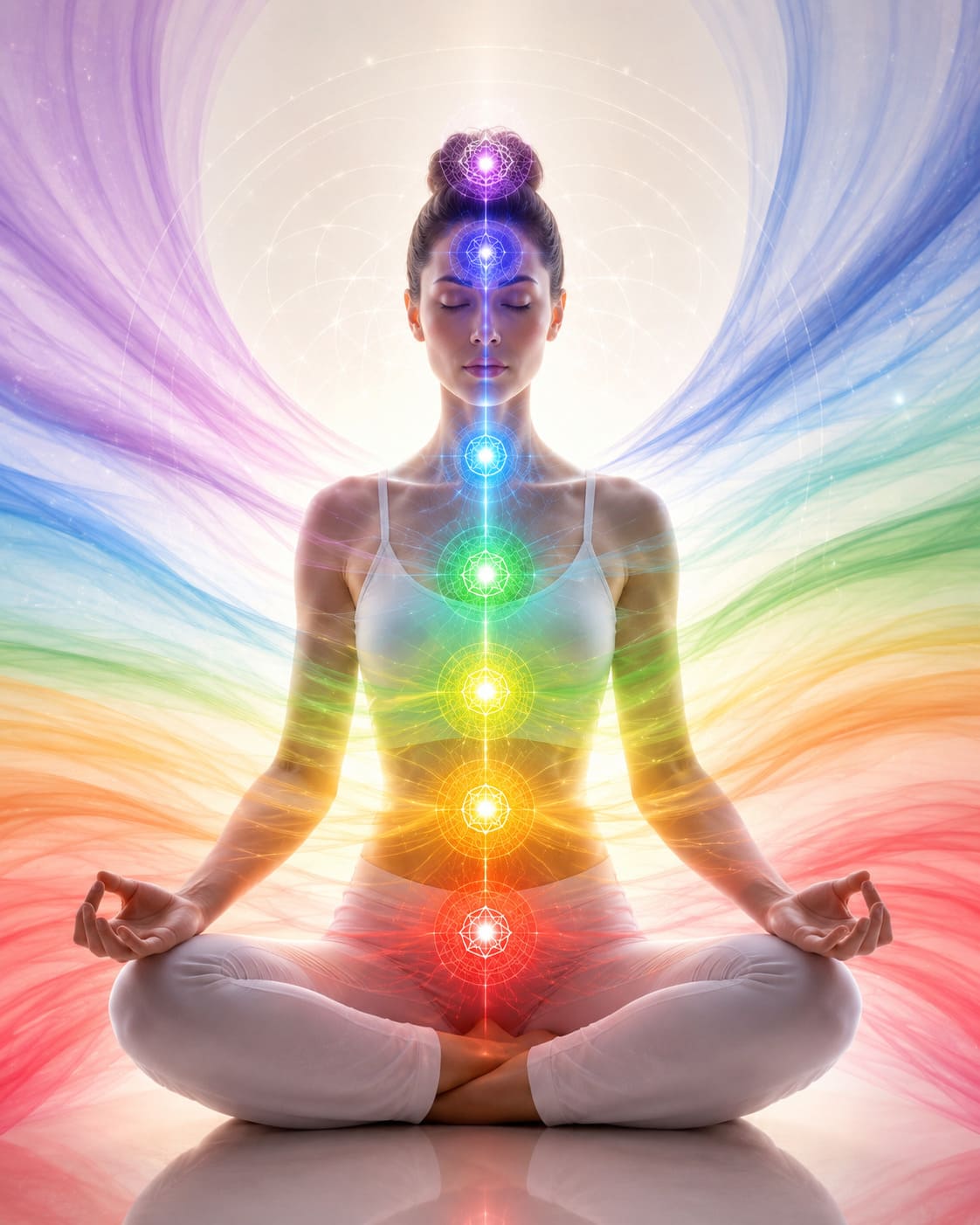 Cores, corpo e chakras
