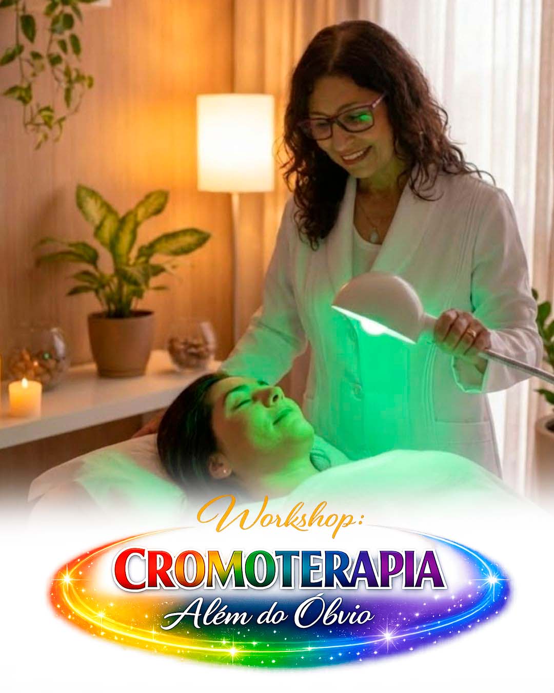 Workshop Cromoterapia Além do Óbvio - Dra. Sílvia Móbille